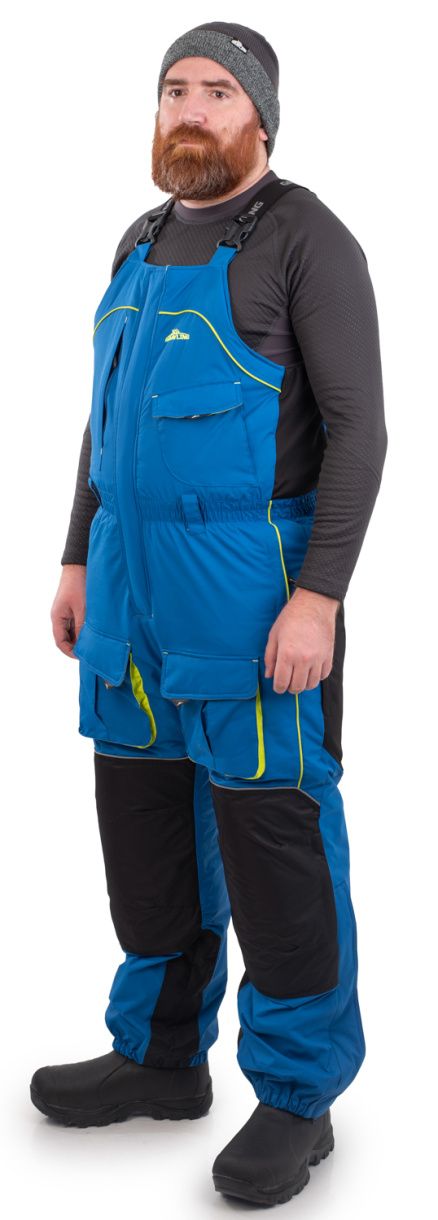 Камчатка костюм для рыбалки GRAYLING, зимний, т.синий-лайм