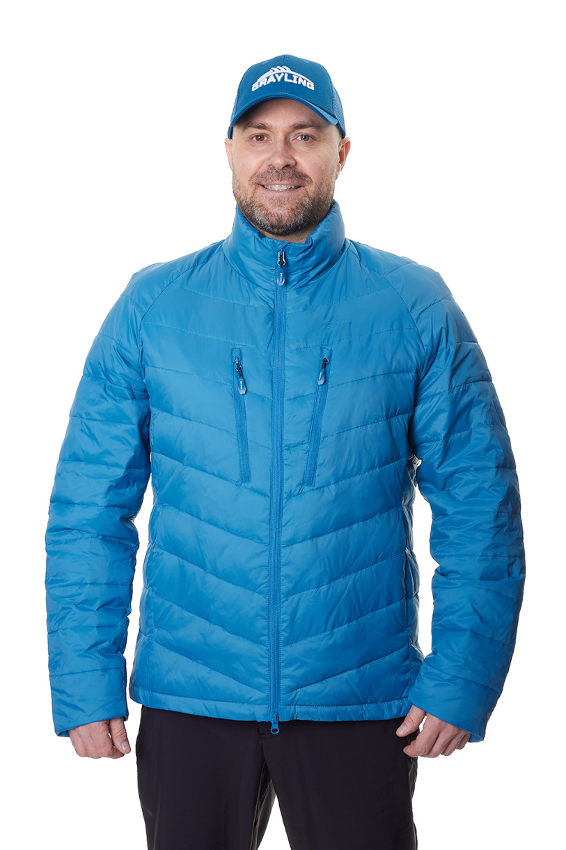 Ontario (Онтарио) куртка (нейлон, синий)